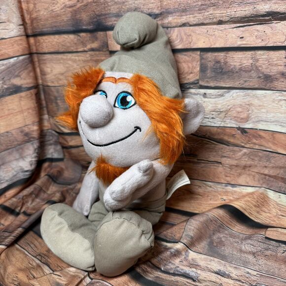 The Smurfs Hackus Smurf Plush Gray Movie Stuffed Animal Toy Figure 2013 Peyo - Picture 2 of 10